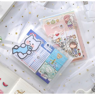 Túi nhựa trong PP dây gài đựng giấy, sticker chống nước | BCT005