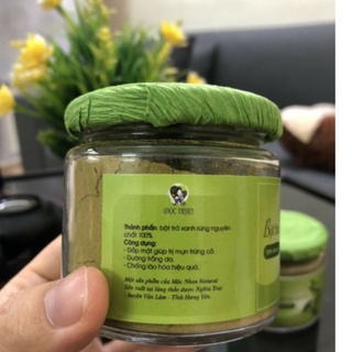 Bột Đắp Mặt Trà Xanh MỘC NHAN 100gr