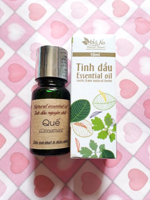 Tinh dầu vỏ bưởi, vỏ cam sành, quế, hương nhu, bạc hà Hà Na 10ml