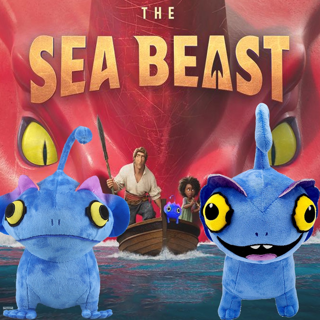 Búp Bê Nhồi Bông Hình Nhân Vật Anime The Sea Beast Mềm 20cm Dành Cho Trẻ Em