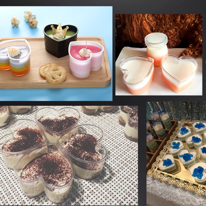 Cốc nhựa đựng bánh hình tim, mặt trăng ngot_yeu