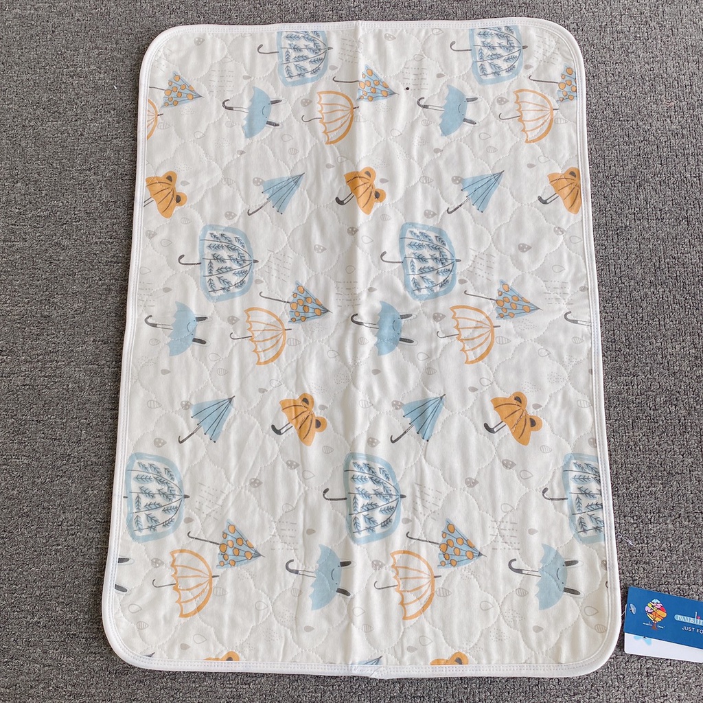 Lót Chống Thấm Muslin Tree 5 Lớp 50x70cm Siêu Mềm Mại Cho Bé | Minizon Kids