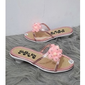 DÉP GUỐC ĐÍNH HOA BÉ GÁI CAO 4CM