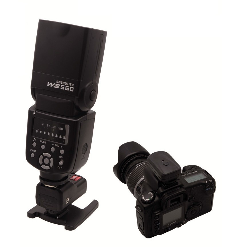 Bộ kích đèn Trigger Flash không dây PT-16GY 16 kênh cho flash rời máy ảnh Canon NIKON SONY PENTAX ...