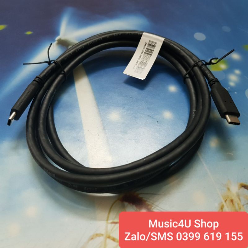 Cáp màn hình Anker A8485 Type C to ra C PD 100W USB 3.1 Gen1 Gen2 4K 60hz cho Laptop Ma-c Air Pro Tuấn Hà Store