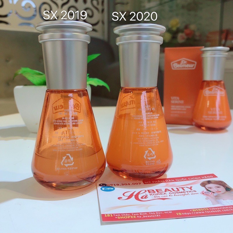 Serum dưỡng trắng da chống lão hóa The Face Shop Dr Belmeur Vita Serine Serum 45ml dưỡng ẩm nám làm sáng da vitamin C | BigBuy360 - bigbuy360.vn