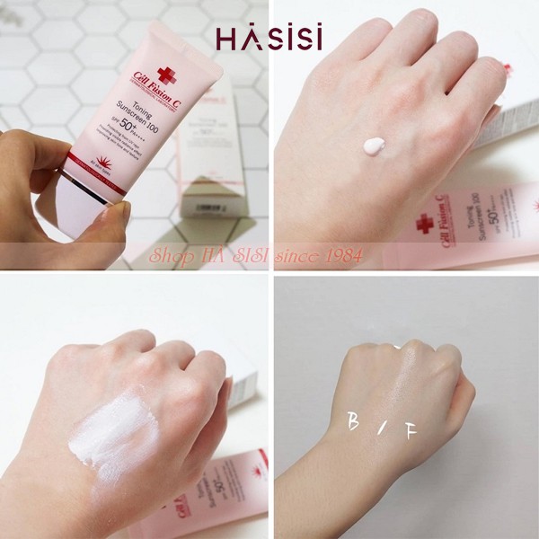 Kem Chống Nắng Nâng Tông Da CELL FUSHION C TONING SUNSCREEN SPF 50+ PA+++ 50ml