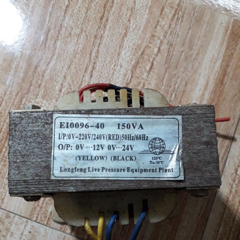 BIẾN ÁP CƠ 220V RA 12V 24V 150W