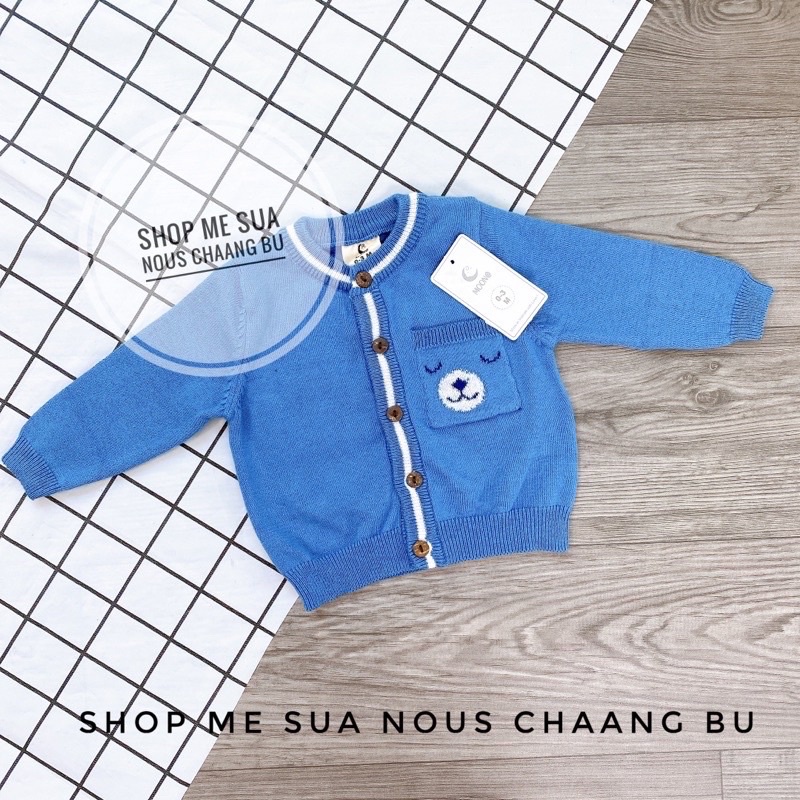 Áo khoác len sơ sinh 0m-9m