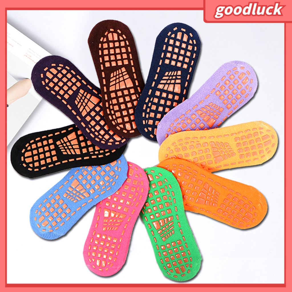 Set 2 Đôi Vớ Chống Trượt Dành Cho Người Lớn Và Trẻ Em Tập Yoga