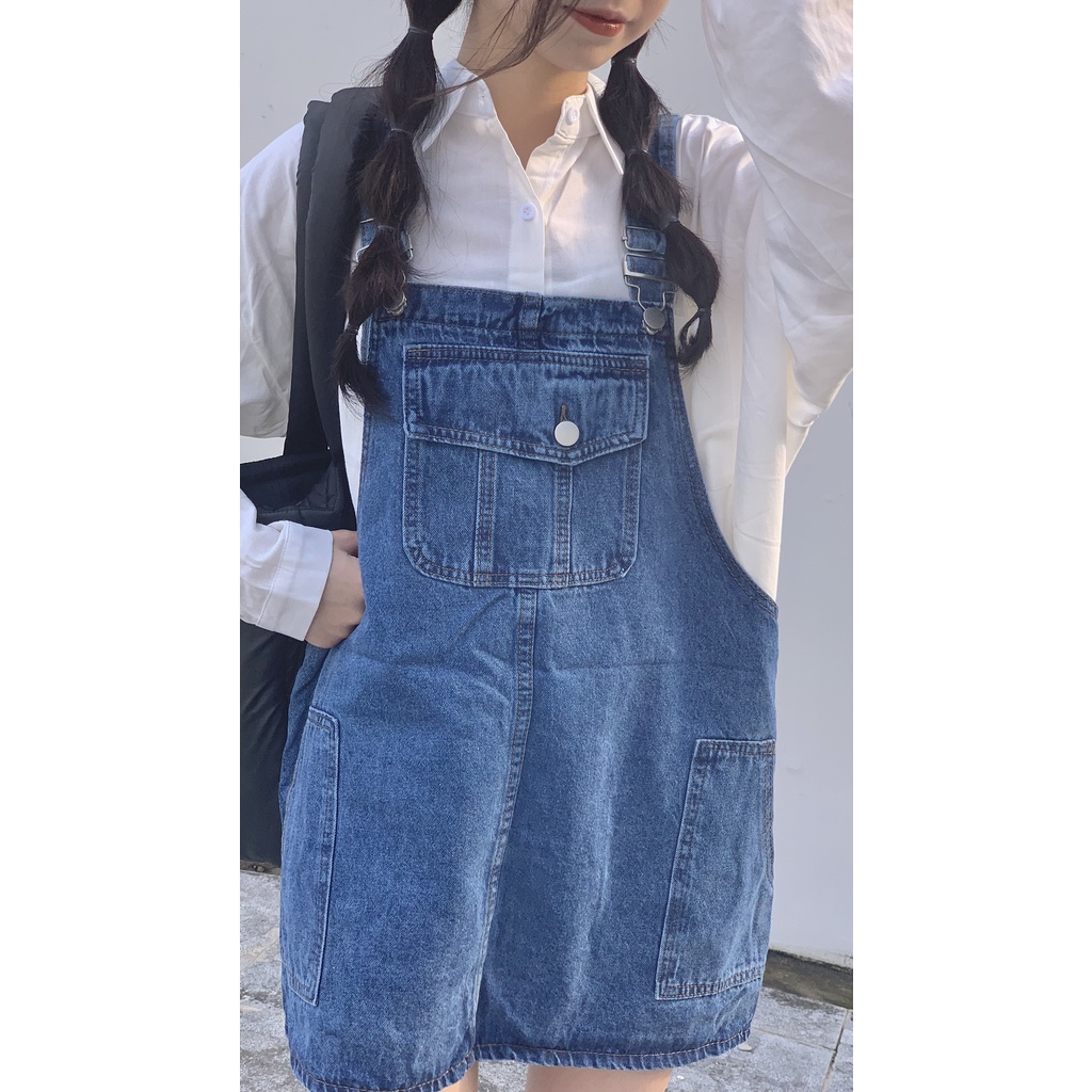 yếm jeans nữ LOLLIE STUDIO YA108 YA110 dáng váy