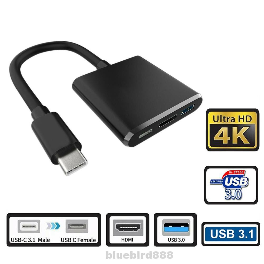 Bộ Hub Usb C Bằng Nhôm Đa Năng Cho Macbook Pro