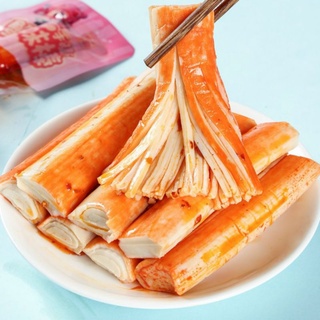 Combo 5 - 10 gói Thanh cua sốt cay ăn liền mới