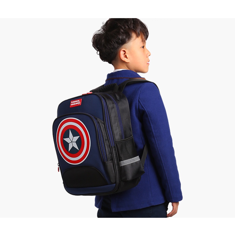 Balo Đi Học Cỡ Lớn Chống Thấm Nước Thời Trang Cho Bé Trai