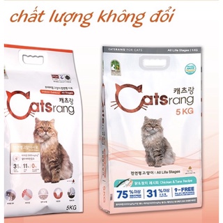 Hạt catsrang bao hãng 5kg ( bao bì mới 2023)