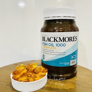 Dầu cá Blackmores fish oil 200v