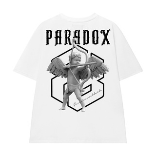 1HT4 / Áo thun form rộng Paradox tay lỡ - Unisex - In hình - CUPID - Màu đen !
