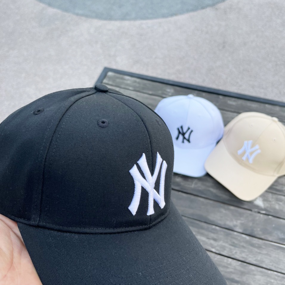 Mũ lưỡi trai ❤️ Nón kết thêu chữ N Y ML.B nhiều màu cá tính  Phong cách Ulzzang form unisex nam nữ M39