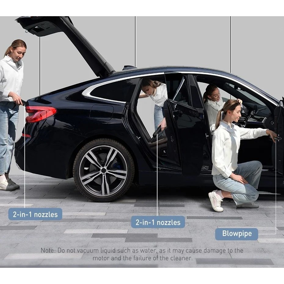 Máy hút bụi Baseus cầm tay A3 Car Vacuum Cleaner