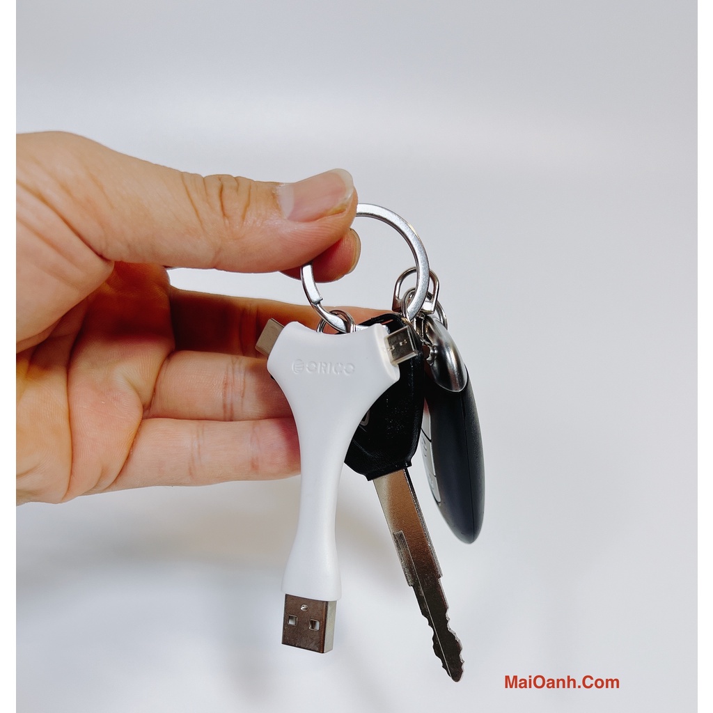 [Orico ] Cáp Chữ Y Hai Đầu 1 Micro USB Và 1 USB-Type C - Hỗ Trợ Truyền Dữ Liệu