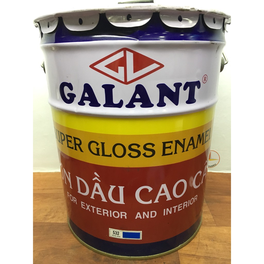 Sơn dầu màu xanh Galant Pacific Blue 17,5L