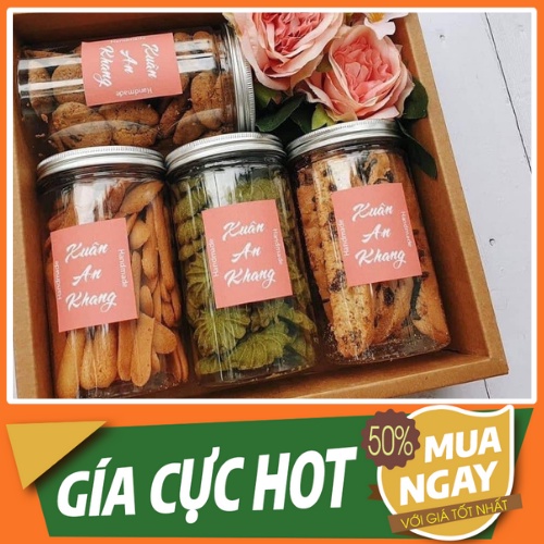 💢💢 Hũ nhựa nắp nhựa 1200ml đựng thực phẩm, gia vị