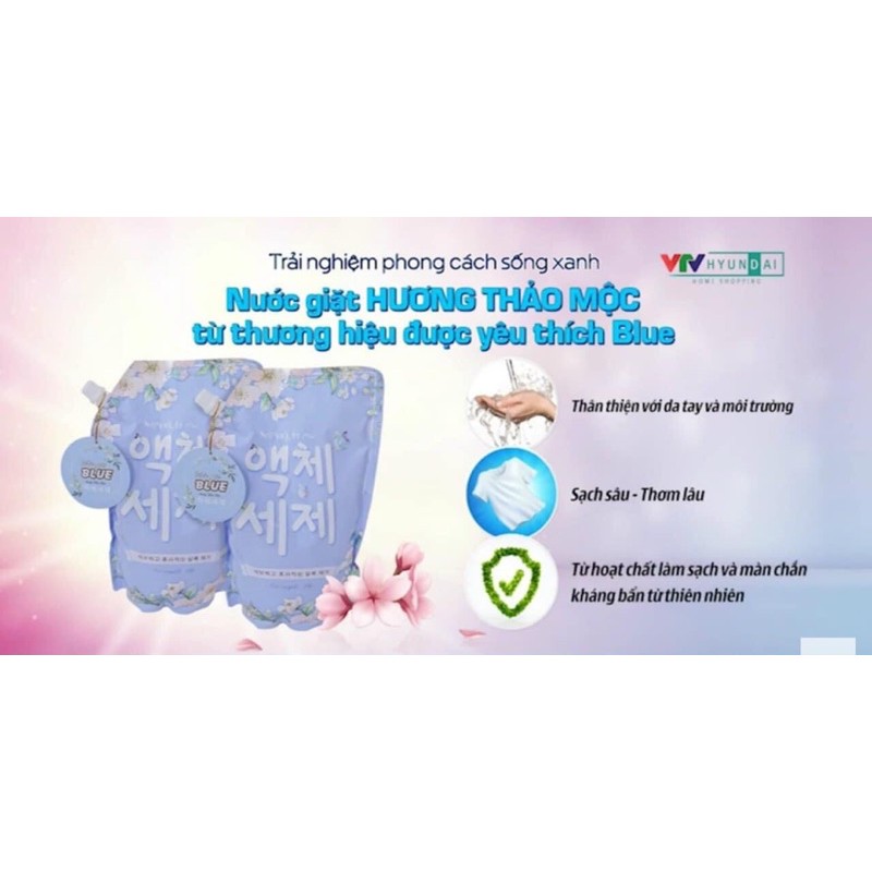 Nước Giặc HQ Blue hương thảo mộc 2 lít đậm đặc