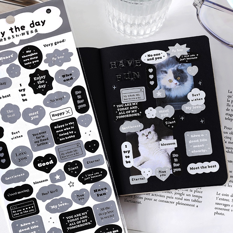 Flowertree 1 Miếng Dán Trang Trí Sổ Tay