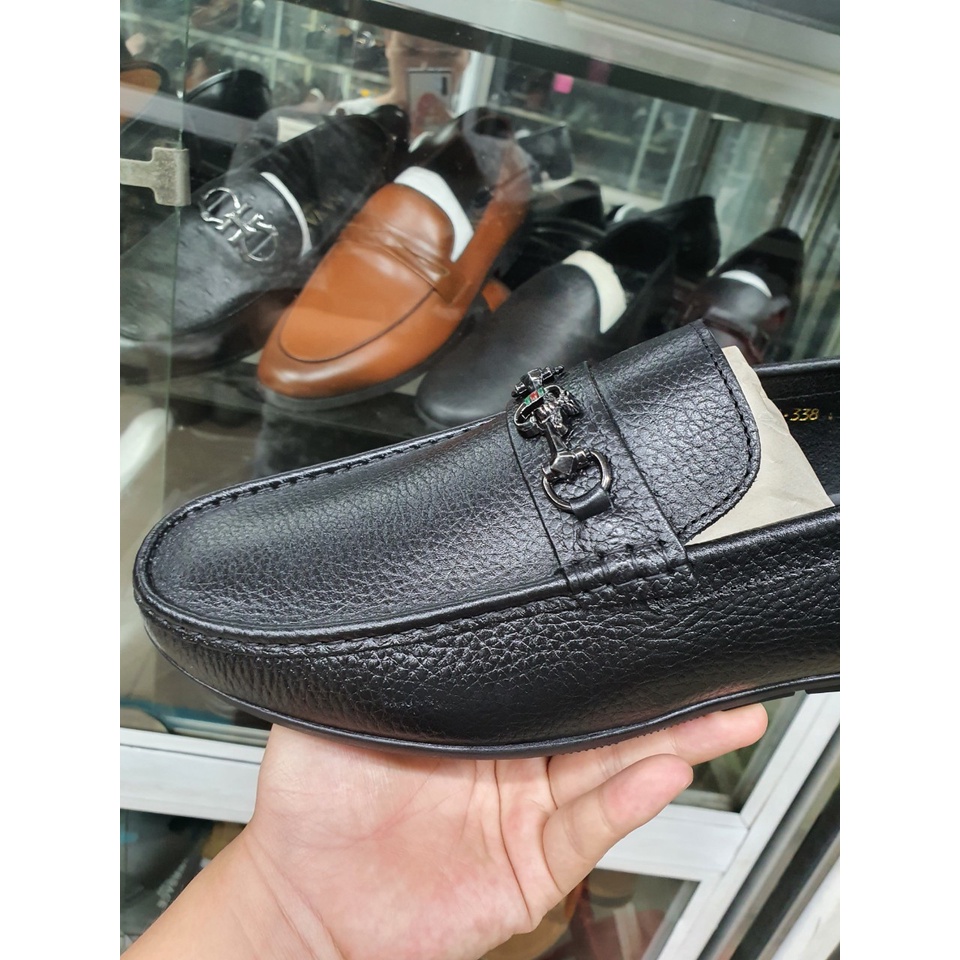 Giày mọi nam da big size cỡ lớn 44 45 46 47 48 cho chân to -da thật 100%,cam kết bảo hành 24 tháng[Được kiểm hàng]