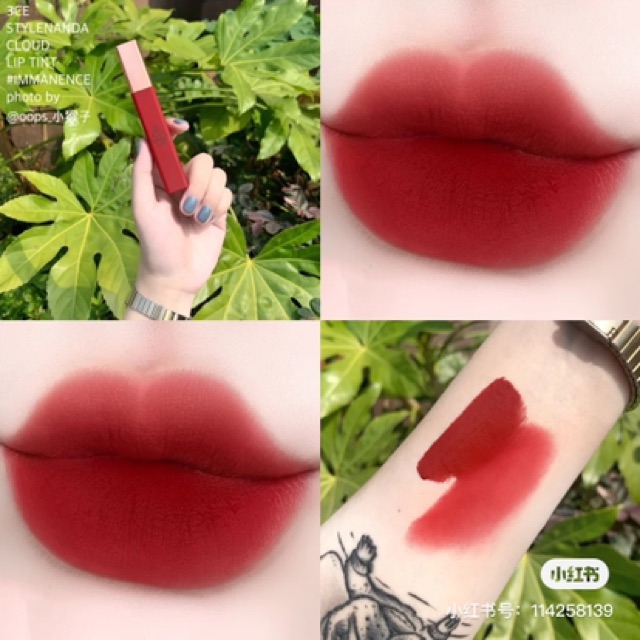 SON KEM LÌ 3CE CLOUD LIP TINT NEEDFUL / IMMANENCE