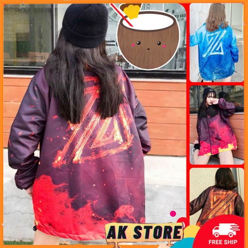 [Kèm Quà] ÁO KHOÁC DÙ - ÁO KHOÁC BOMBER JACKETS LOANG MÀU THEZED 2 MÀU - AK.STORE | BigBuy360 - bigbuy360.vn