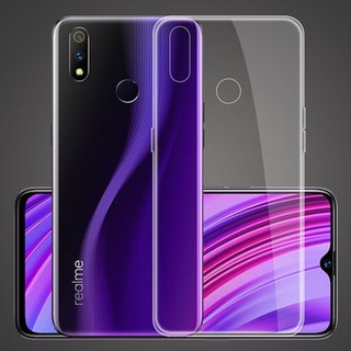 Ốp dẻo trong suốt cho Realme 3 Pro (Hàng loại A)