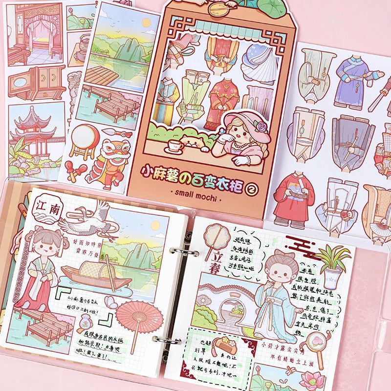 Hình Dán anime Xiaolian potato hand account Hàng Trăm - Thay Đổi Băng Dính Tủ Quần Áo 2 Thứ Hai Boms