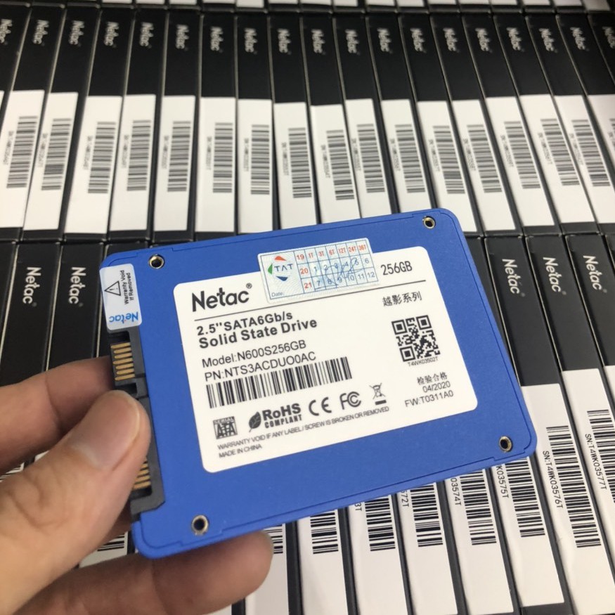 [Bảo Hành 36T 1 Đổi 1 ] SSD Netac 256GB N600S SATA3 6Gb/s 2.5"inch Chính Hãng Dùng Cho Máy Tính Laptop PC MacBook | BigBuy360 - bigbuy360.vn
