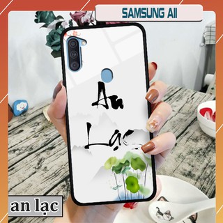 Ốp lưng Samsung Galaxy A11 - In chữ thư pháp