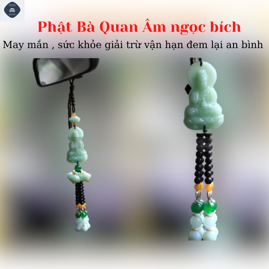 Dây treo phong thủy hình hồ lô, đức phật, tỳ hưu, thuyền buồm cho ô tô, nhà cửa