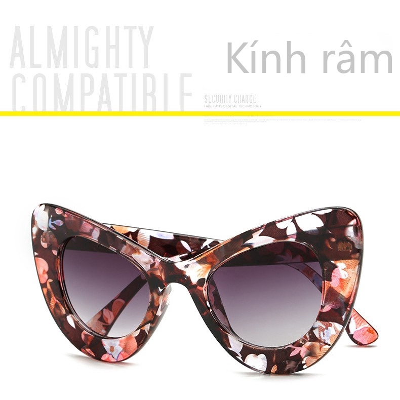 Kính mát hình mắt mèo thiết kế quyến rũ