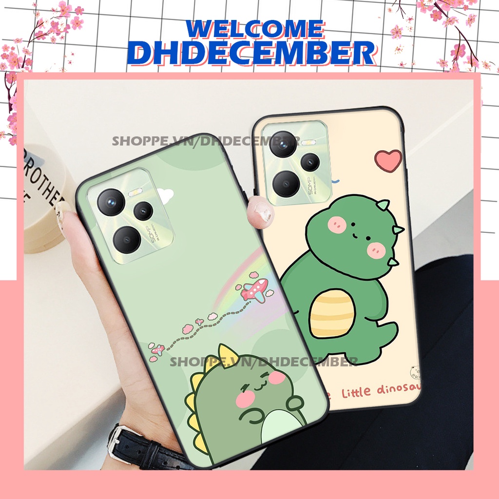 Ốp lưng Realme C35 in hình khủng long , gấu nâu xinh xắn, siêu cute  mà còn vô cùng RẺ -ĐẸP