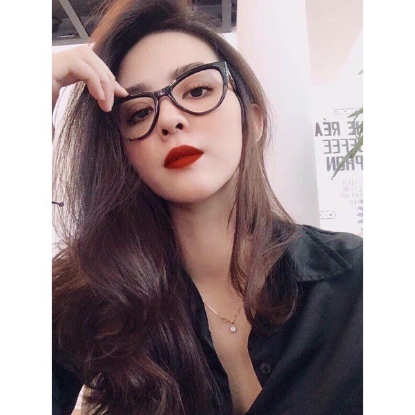 Mắt Kính Giả Cận Mắt Xếch Tú Hạo Siêu Đẹp - Hazo