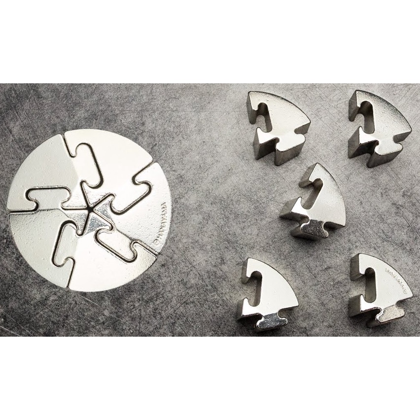 Đồ chơi trí tuệ_Thử thách trí não_Cast Spiral - Hanayama Puzzle_Hack não_IQ Toys_Giải đố_Thông minh_Phát triển Tư duy