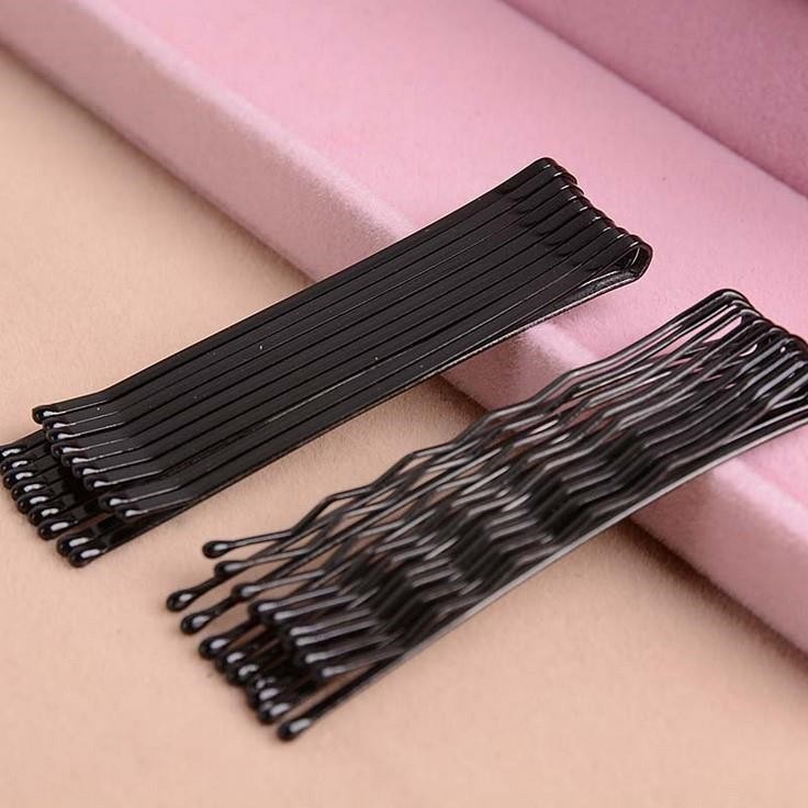 Vỉ kẹp tăm Bob pin - Ghim Tăm Kẹp Tóc tiện lợi / 60 cây 4cm - 36 cây 6cm