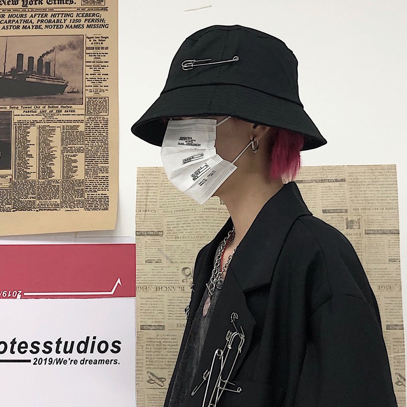 [Hàng Có Sẵn] Miễn Phí Giao Hàng Mũ Xô Màu Trơn Phong Cách Retro Hàn Quốc 22007