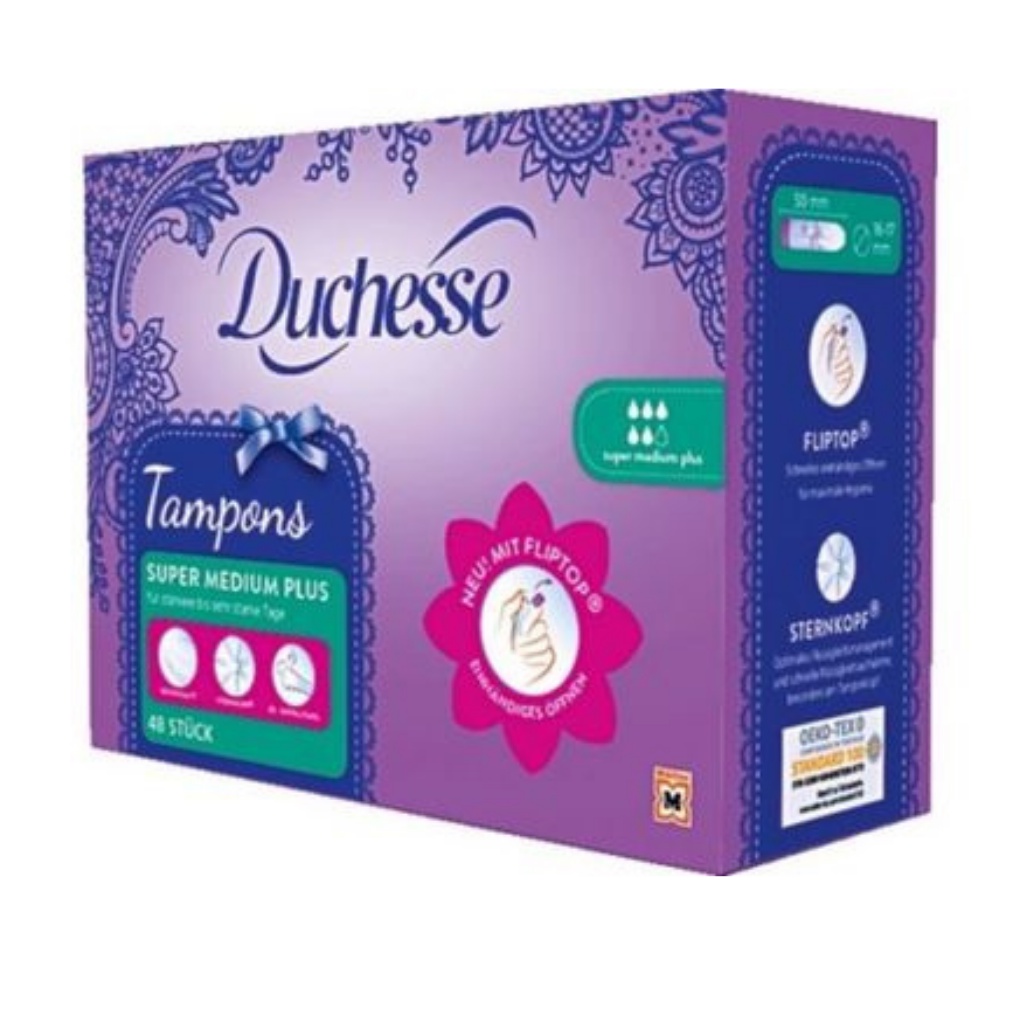 Tampon - Băng vệ sinh Tampon Duchesse/OB/Facelle/Jessa đầy đủ size- Hàng Nội Địa Đức