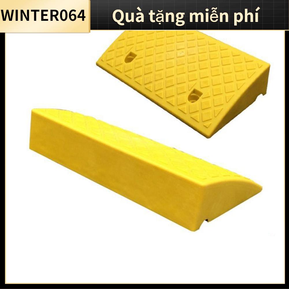 9/13.5cm Bậc lên dốc xuống thang màu đen và vàng Màu sắc Tấm lót bước bằng nhựa nhẹ cho bãi đậu xe đường phố Winter064