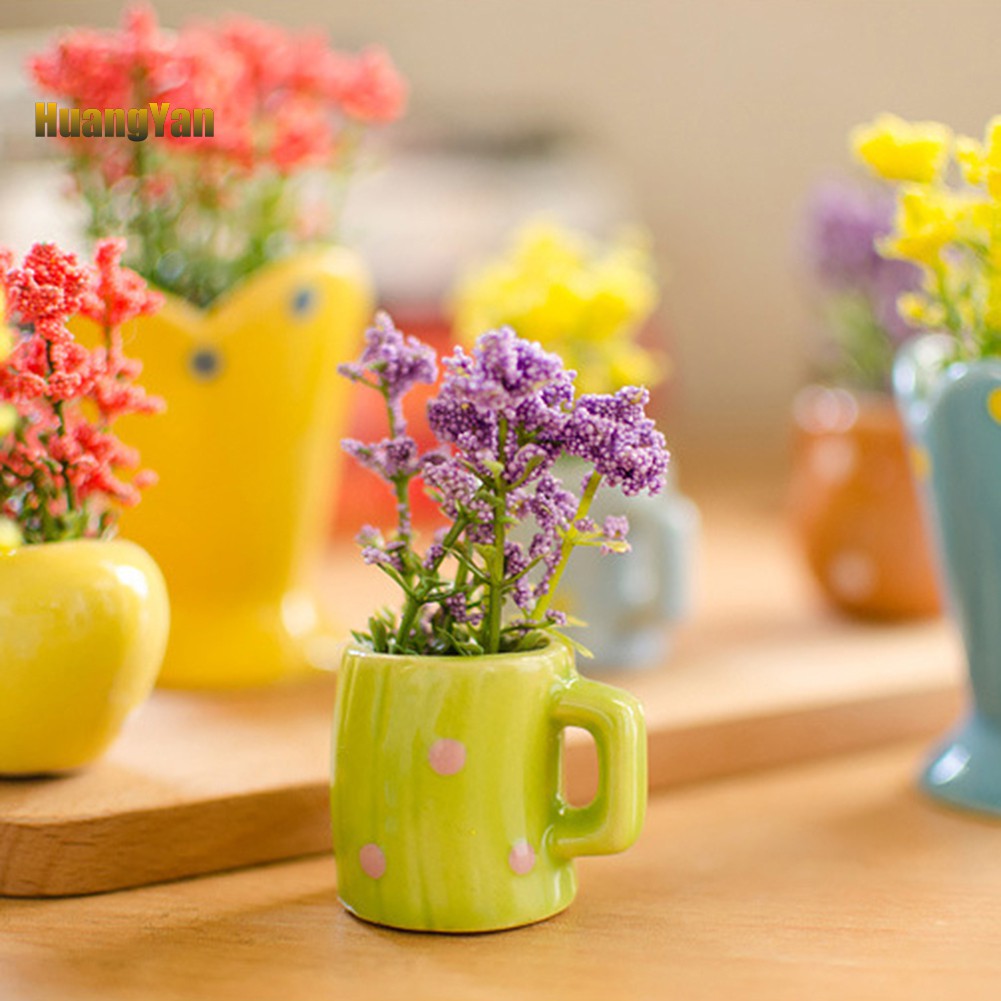 1 Cây Bonsai Nhân Tạo Dùng Trang Trí Nhà Búp Bê