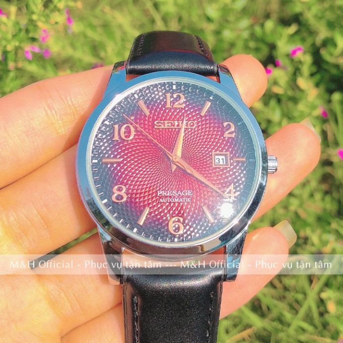 Đồng hồ đeo tay nam Seko 2359 dây da cao cấp, mặt vân đẹp sang trọng, thời trang lịch lãm [Tặng kèm pin] | BigBuy360 - bigbuy360.vn