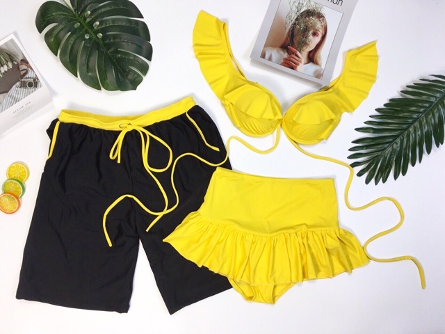 Set bikini, đồ bơi 2 mảnh quần váy