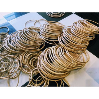 Vòng mây làm dreamcatcher trang trí