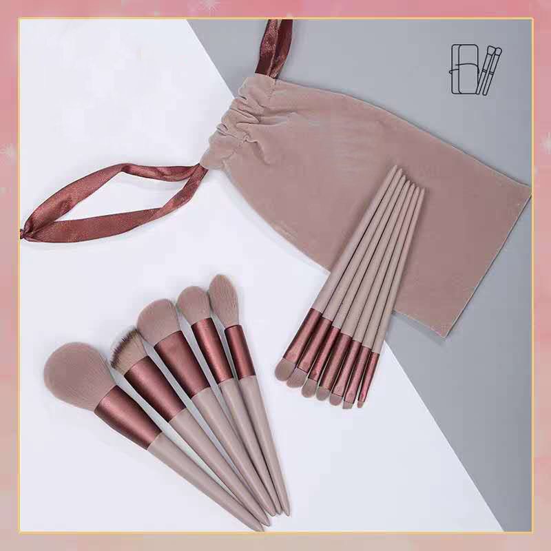 Bộ Cọ Trang Điểm 13 Cây Tiện Dụng Cho Makeup Hàng Ngày