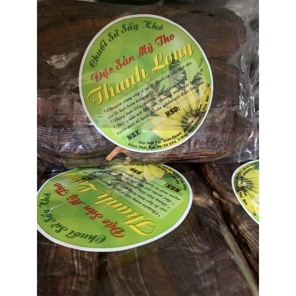 Chuối hồng sấy dẻo Mỹ Tho 500g date luôn mới